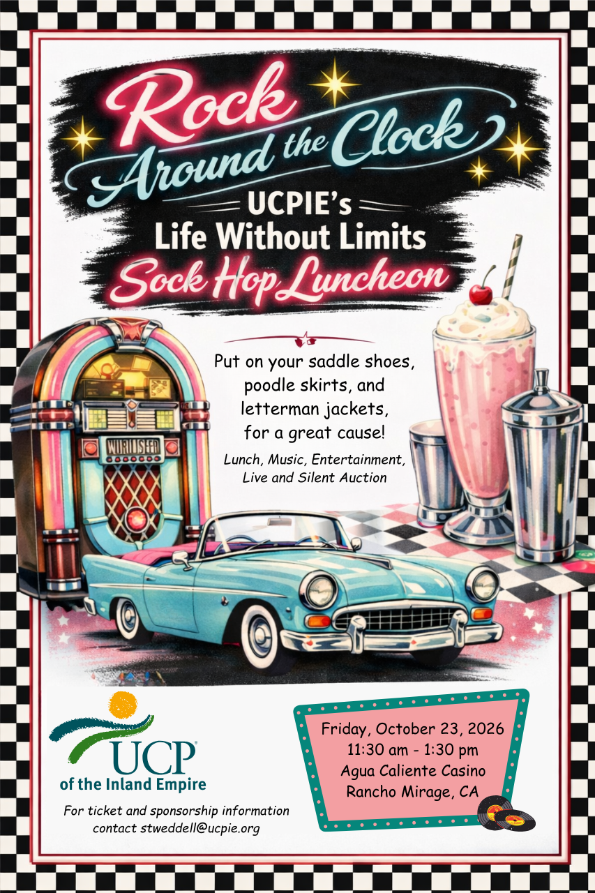 Rock Around the Clock Life Without Limits Sock Hop Luncheon