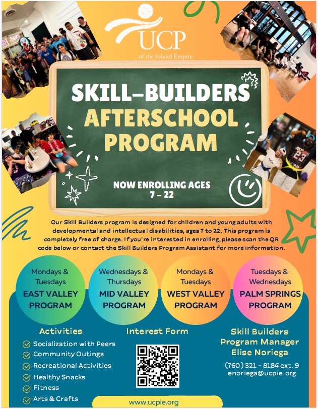 UCPIE After School Skill Builders Program